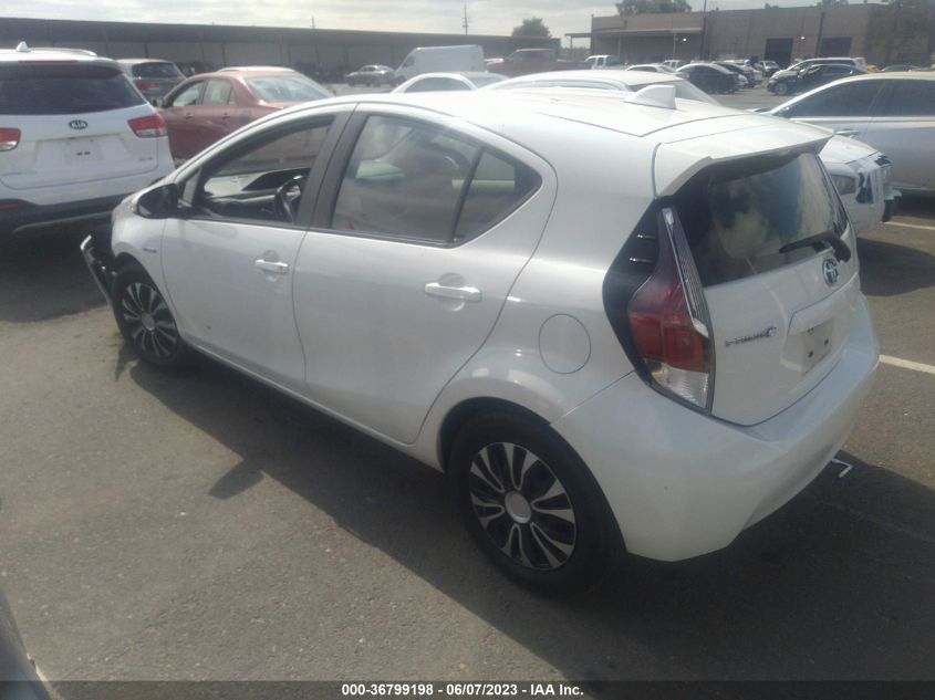2015 TOYOTA PRIUS C ONE/TWO/THREE/FOUR - JTDKDTB37F1109158