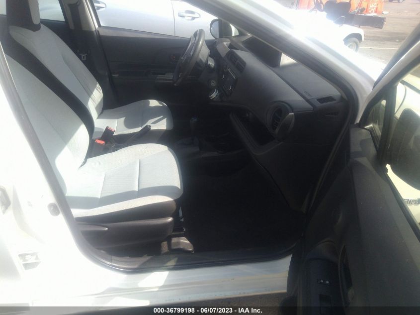 2015 TOYOTA PRIUS C ONE/TWO/THREE/FOUR - JTDKDTB37F1109158