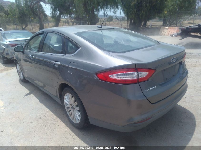 2014 FORD FUSION S HYBRID - 3FA6P0UU8ER337564