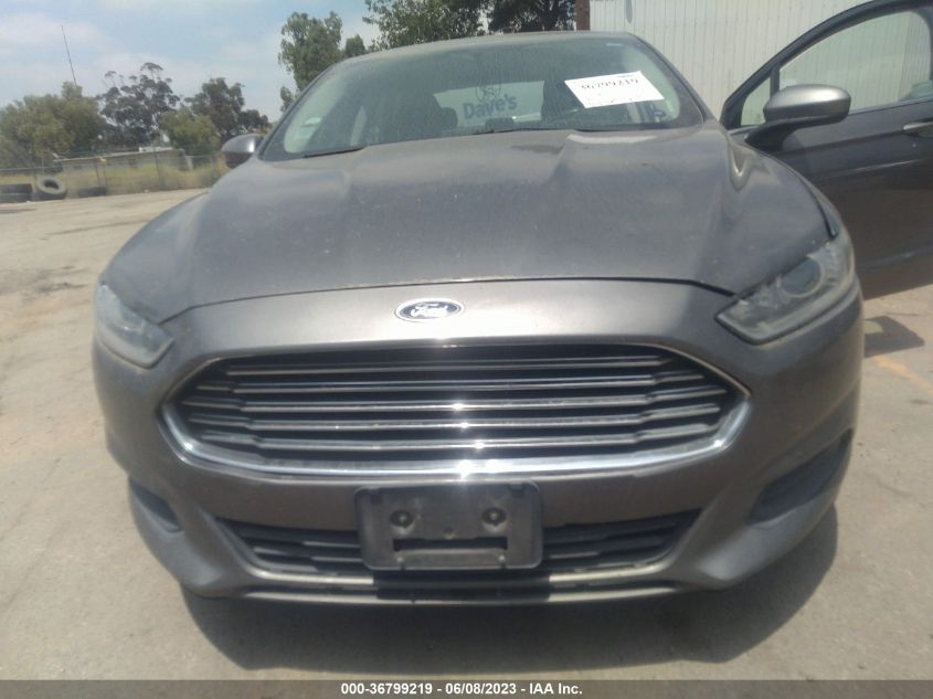 2014 FORD FUSION S HYBRID - 3FA6P0UU8ER337564