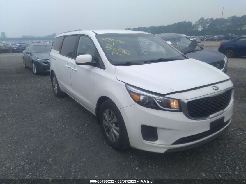 2016 KIA SEDONA LX - KNDMB5C10G6125181