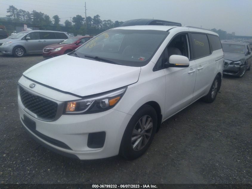 2016 KIA SEDONA LX - KNDMB5C10G6125181