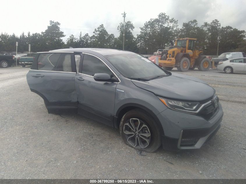 2021 HONDA CR-V HYBRID EX-L - 7FART6H88ME027521