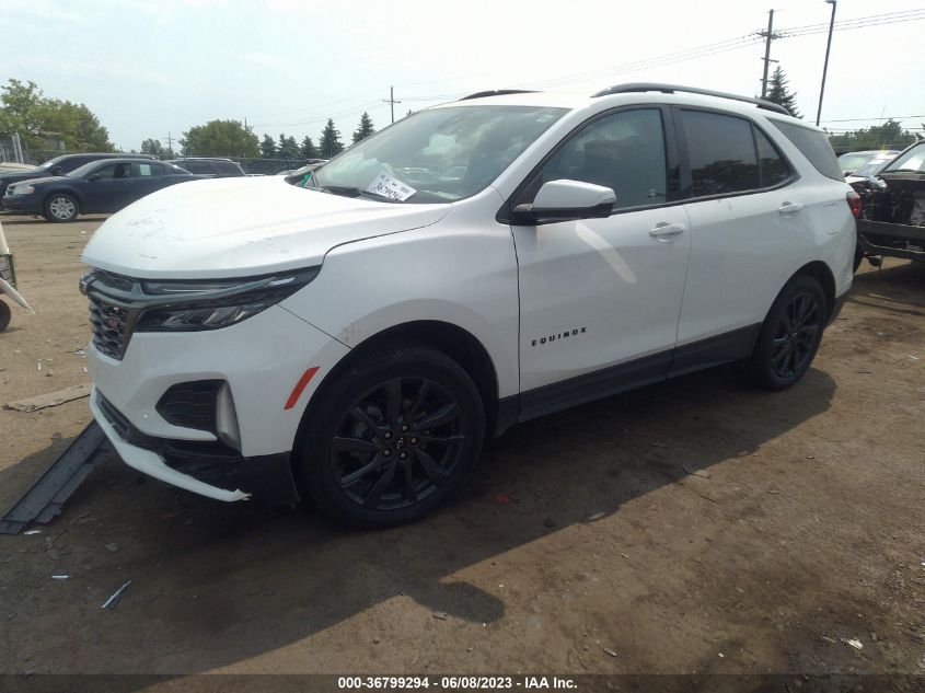 2022 CHEVROLET EQUINOX RS - 3GNAXWEV7NS106413