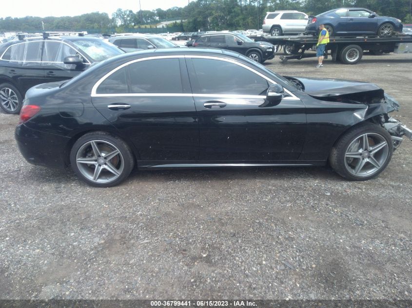 2015 MERCEDES-BENZ C-CLASS C 400 - 55SWF6GBXFU016086