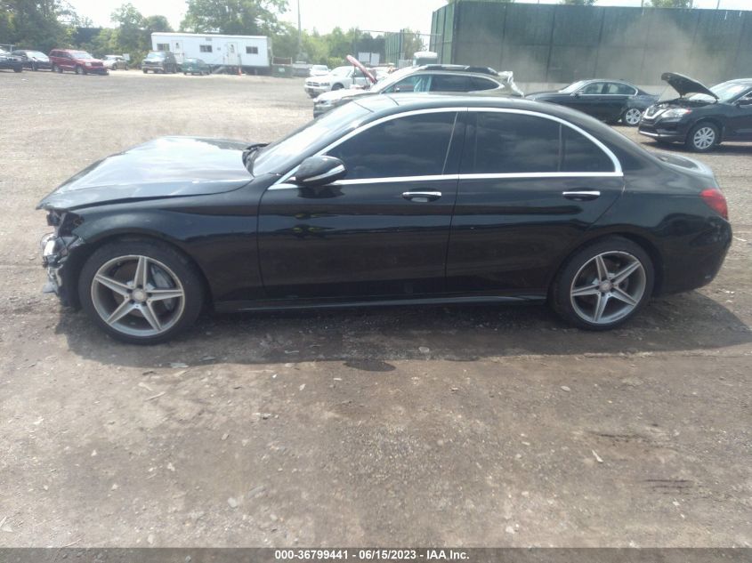 2015 MERCEDES-BENZ C-CLASS C 400 - 55SWF6GBXFU016086