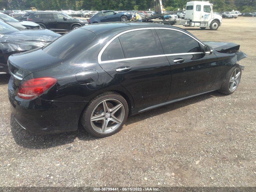 2015 MERCEDES-BENZ C-CLASS C 400 - 55SWF6GBXFU016086