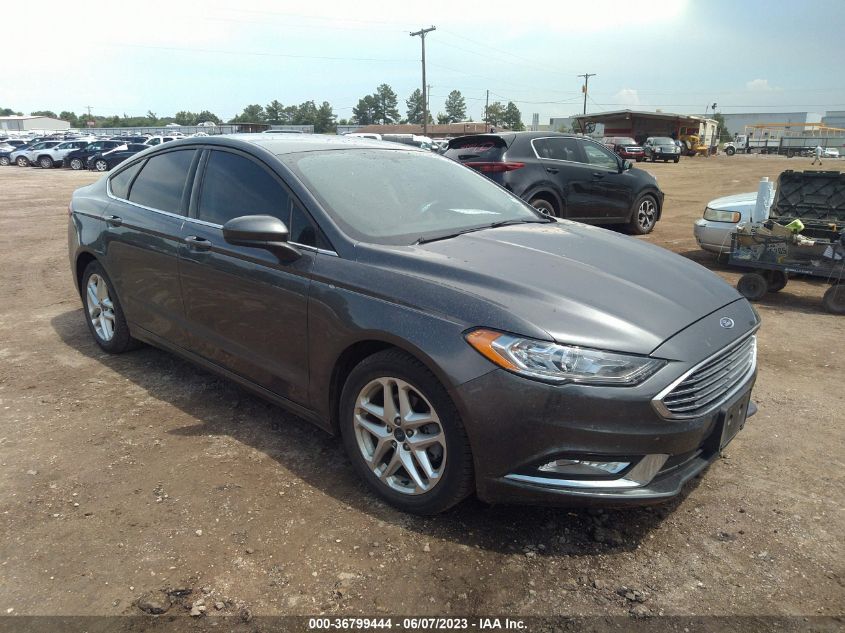 2018 FORD FUSION SE - 3FA6P0H78JR196462