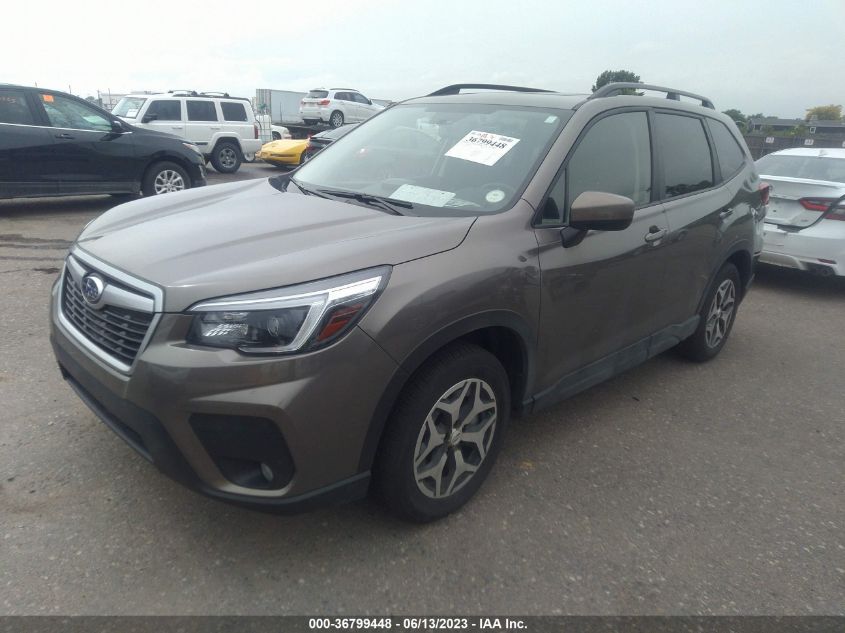 2021 SUBARU FORESTER PREMIUM - JF2SKAJC6MH557098