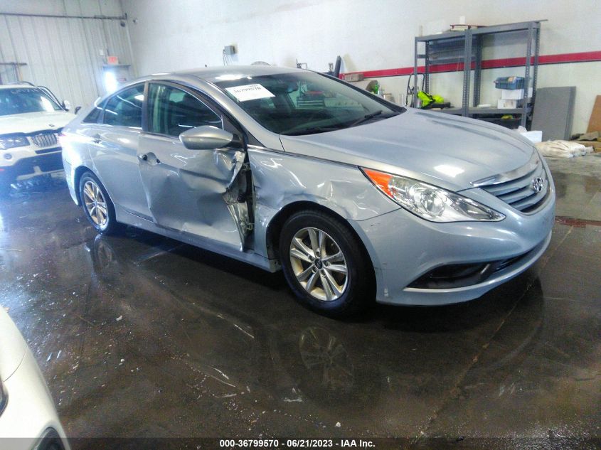 2014 HYUNDAI SONATA GLS - 5NPEB4AC2EH911375