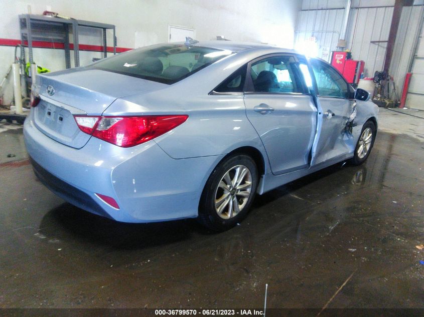 2014 HYUNDAI SONATA GLS - 5NPEB4AC2EH911375