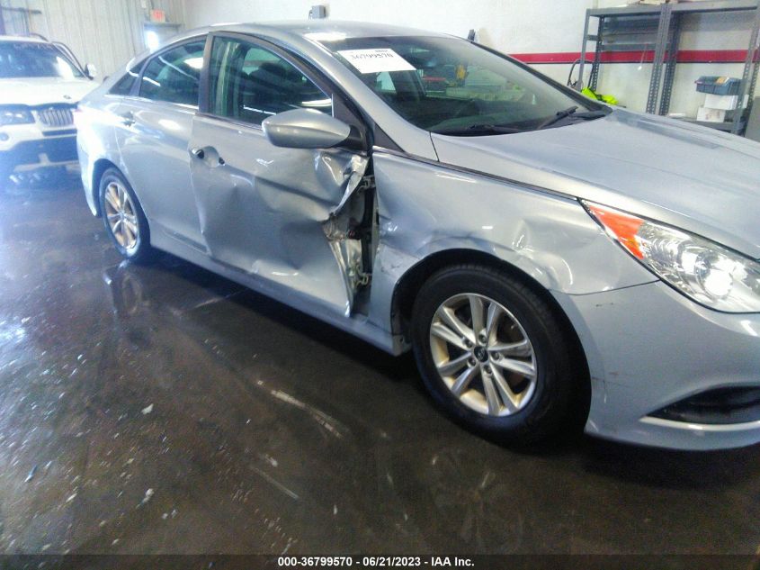 2014 HYUNDAI SONATA GLS - 5NPEB4AC2EH911375