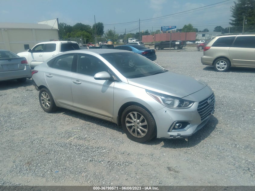 VIN 3KPC24A38KE057628 2019 HYUNDAI ACCENT SEL