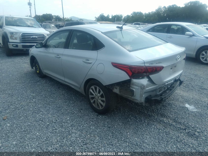 VIN 3KPC24A38KE057628 2019 HYUNDAI ACCENT SEL