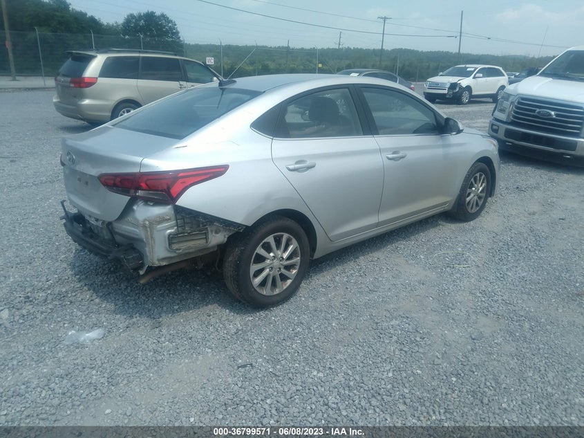 VIN 3KPC24A38KE057628 2019 HYUNDAI ACCENT SEL