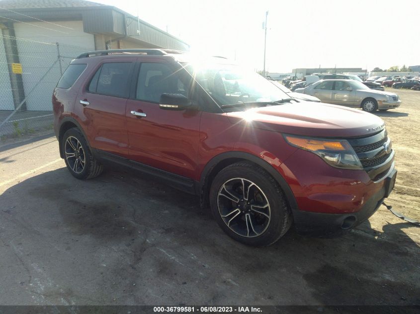 2013 FORD EXPLORER SPORT - 1FM5K8GT0DGB29136