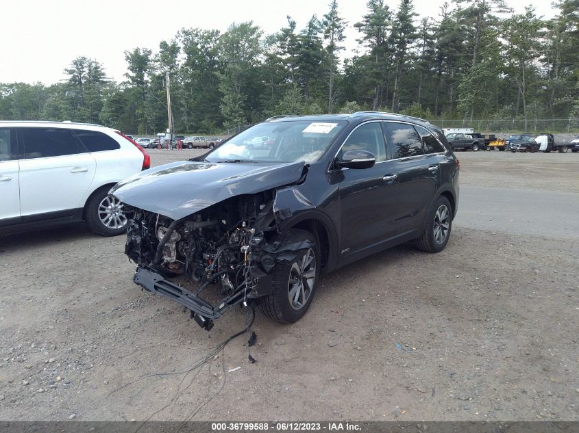 2019 KIA SORENTO EX V6 - 5XYPHDA53KG493212