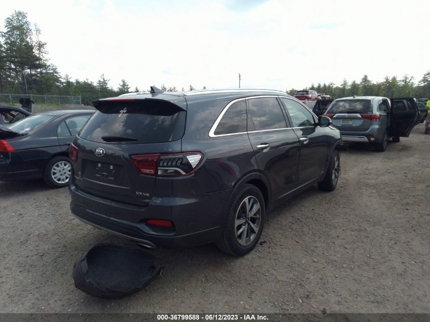 2019 KIA SORENTO EX V6 - 5XYPHDA53KG493212