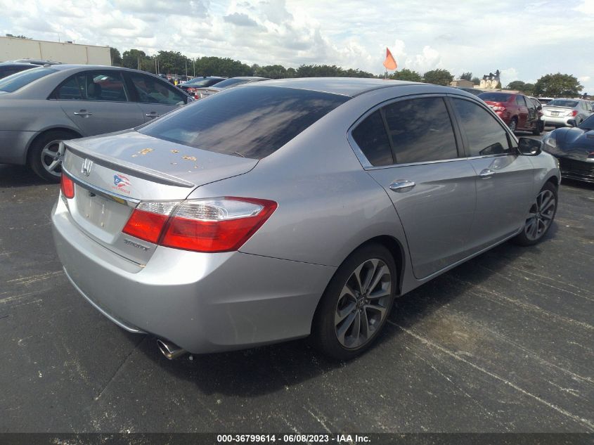 2014 HONDA ACCORD SEDAN SPORT - 1HGCR2F52EA265314