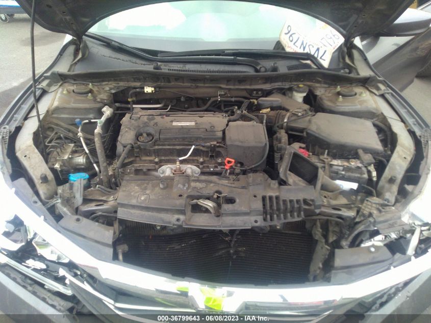 2017 HONDA ACCORD SEDAN LX - 1HGCR2F36HA114334