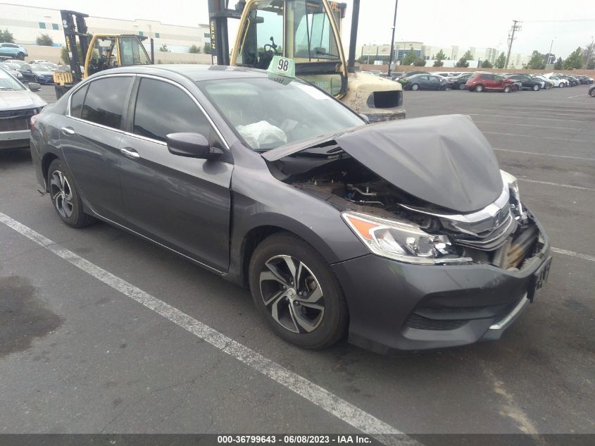 2017 HONDA ACCORD SEDAN LX - 1HGCR2F36HA114334