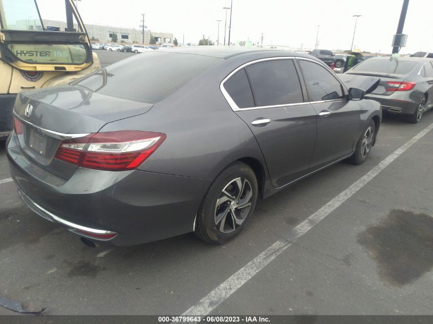 2017 HONDA ACCORD SEDAN LX - 1HGCR2F36HA114334