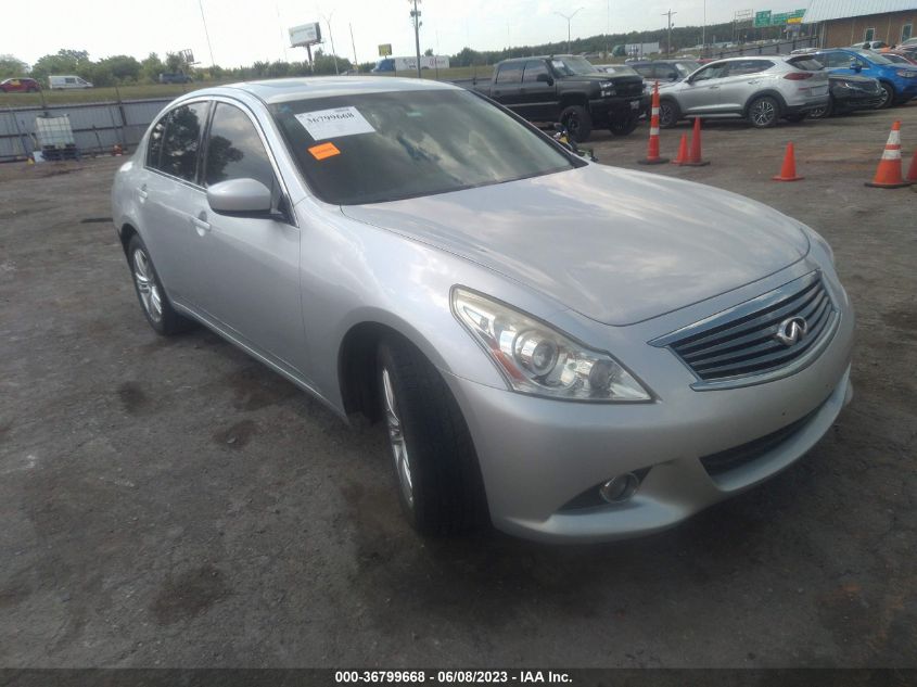 2013 INFINITI G37 SEDAN X - JN1CV6AR8DM755249