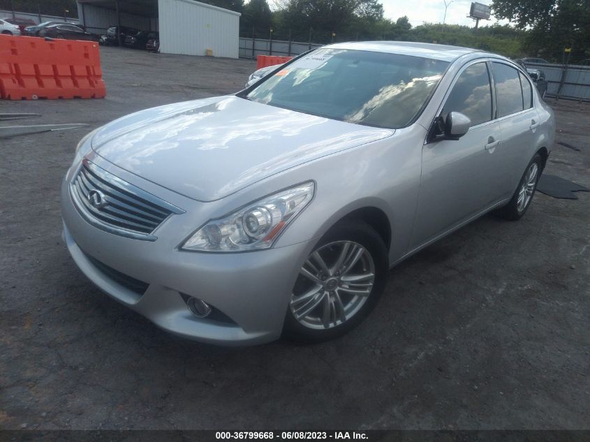 2013 INFINITI G37 SEDAN X - JN1CV6AR8DM755249