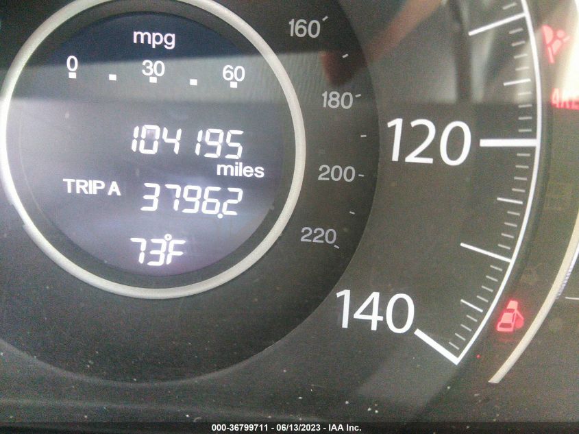 2013 HONDA CR-V EX-L - 2HKRM4H78DH636033