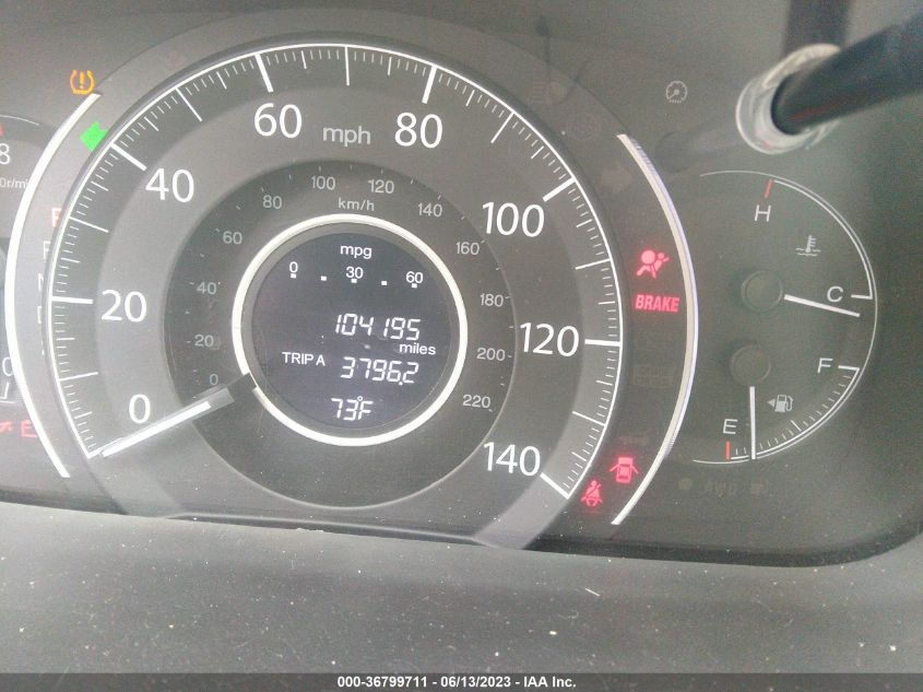 2013 HONDA CR-V EX-L - 2HKRM4H78DH636033