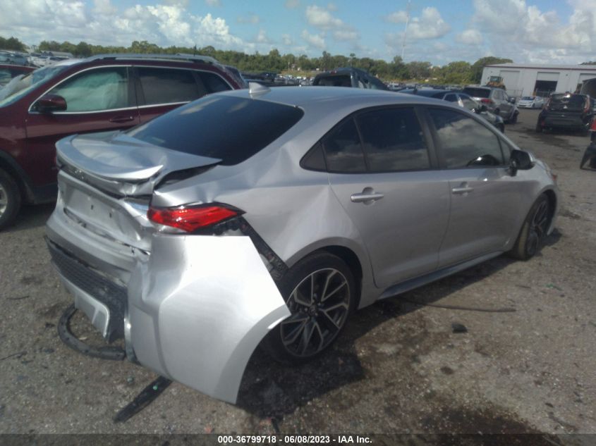 2020 TOYOTA COROLLA SE/NIGHT SHADE - JTDS4RCE7LJ007731