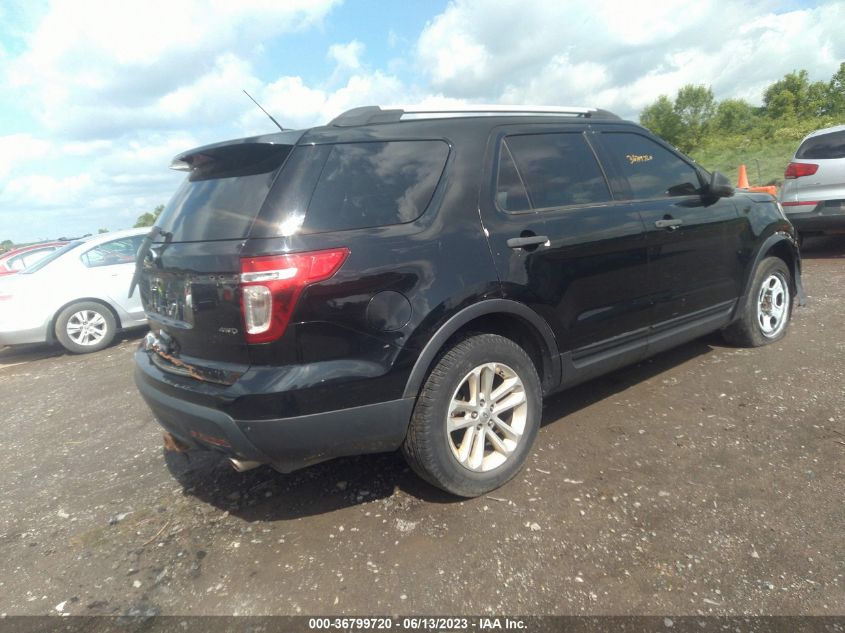 2015 FORD UTILITY POLICE 1FM5K8ARXFGB92079
