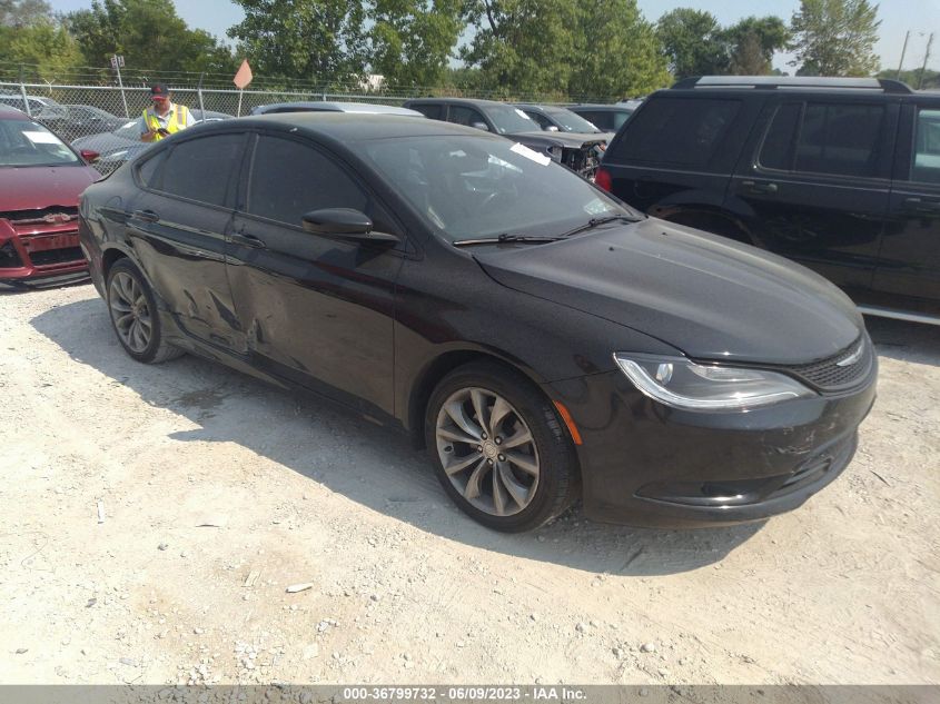 2016 CHRYSLER 200 S - 1C3CCCBB2GN133655