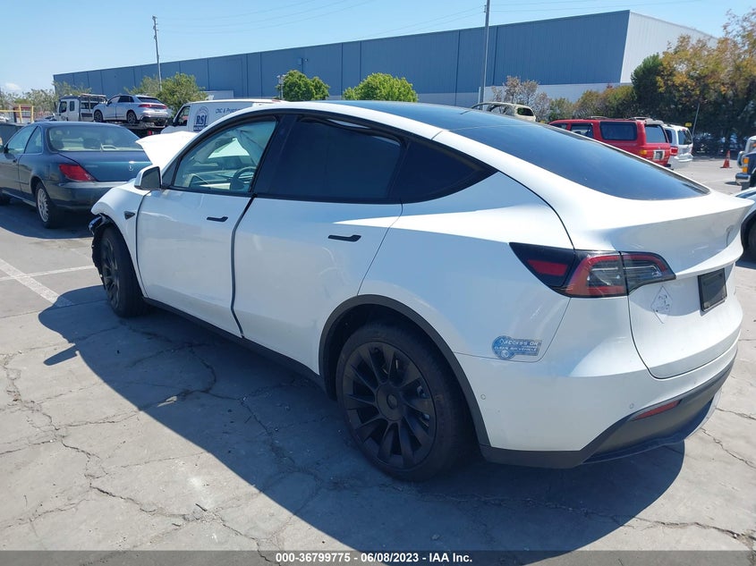 VIN 5YJYGDEE9MF274976 2021 TESLA MODEL Y LONG RANGE