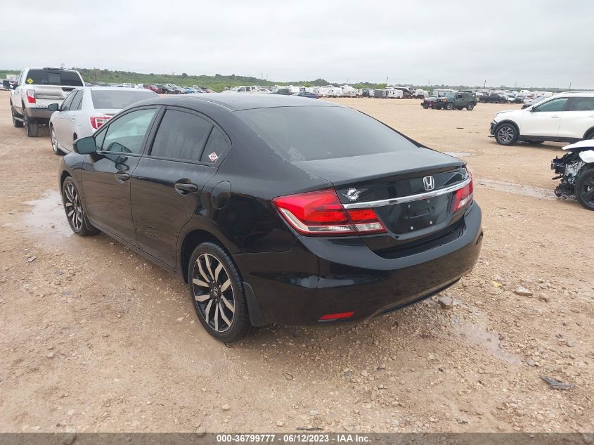 2015 HONDA CIVIC EX-L - 19XFB2F94FE029569