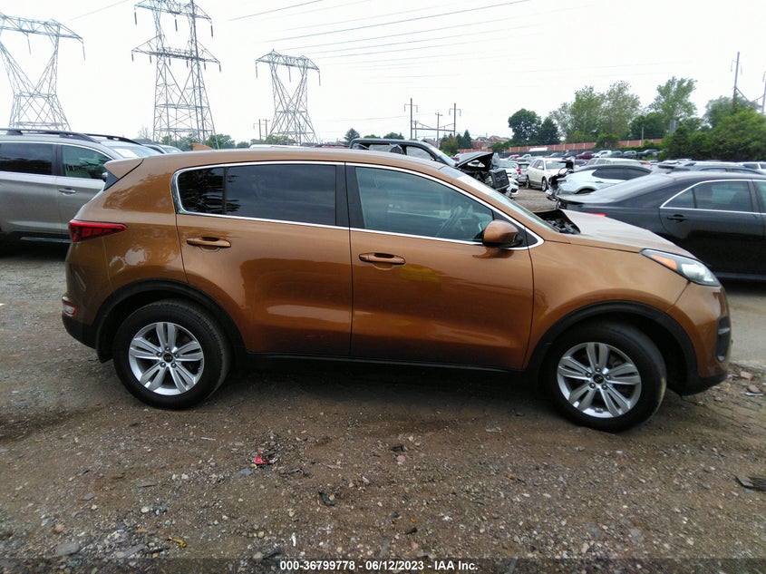 VIN KNDPM3AC8H7165777 2017 KIA SPORTAGE LX