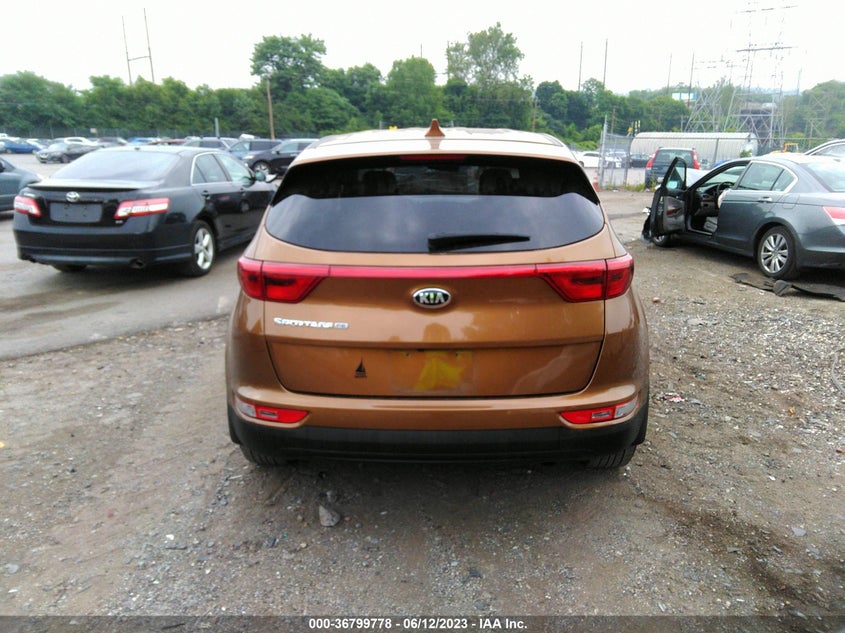 VIN KNDPM3AC8H7165777 2017 KIA SPORTAGE LX