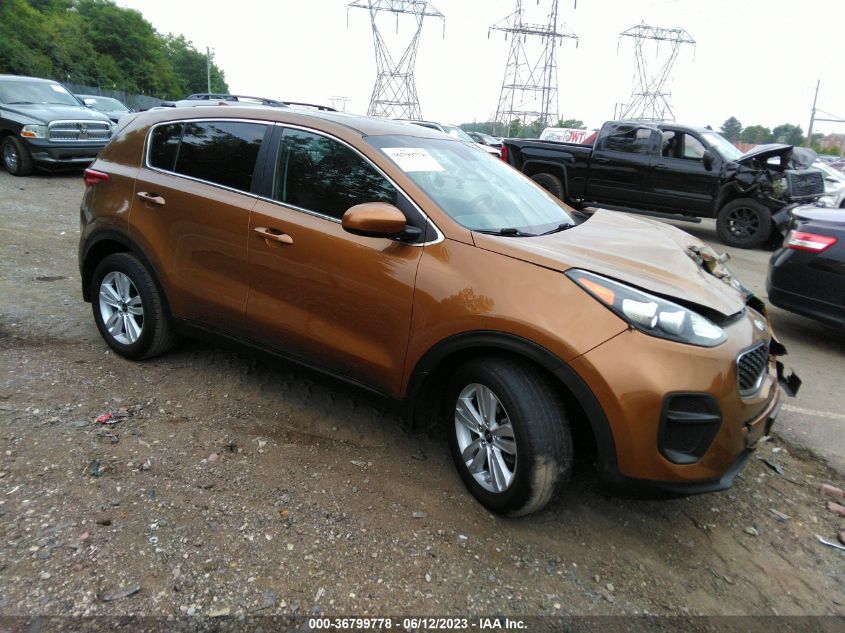 2017 KIA SPORTAGE LX - KNDPM3AC8H7165777