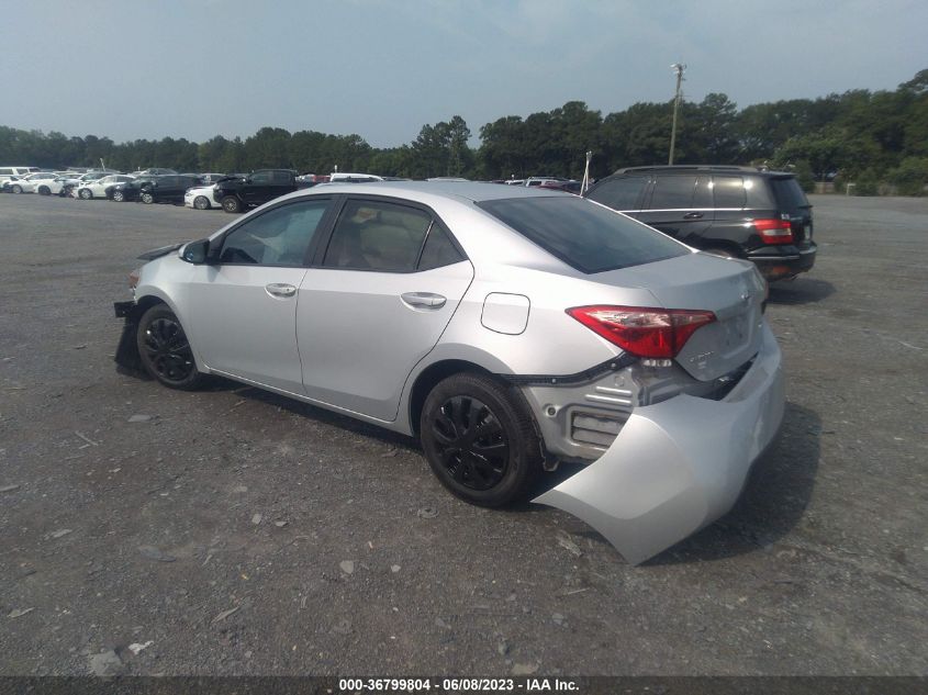 2019 TOYOTA COROLLA L/LE/SE/XLE/XSE - 2T1BURHE9KC186955