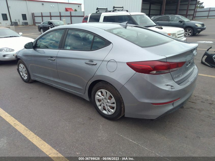 2017 HYUNDAI ELANTRA SE - 5NPD74LF3HH198835