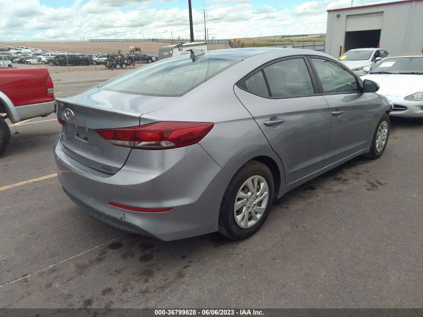 2017 HYUNDAI ELANTRA SE - 5NPD74LF3HH198835