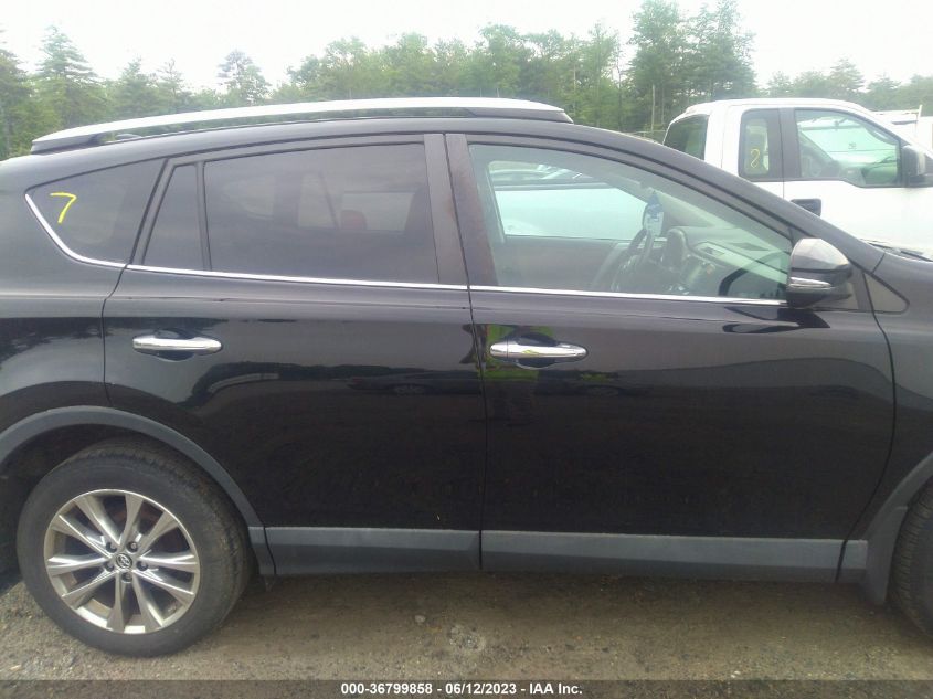 2016 TOYOTA RAV4 LIMITED - 2T3DFREV5GW514943