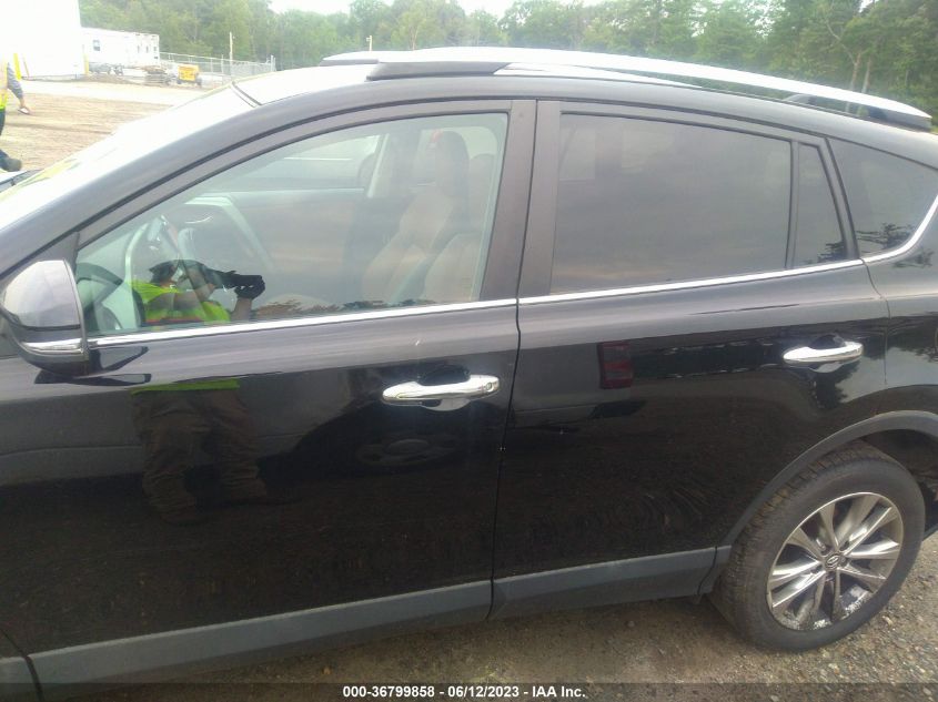 2016 TOYOTA RAV4 LIMITED - 2T3DFREV5GW514943