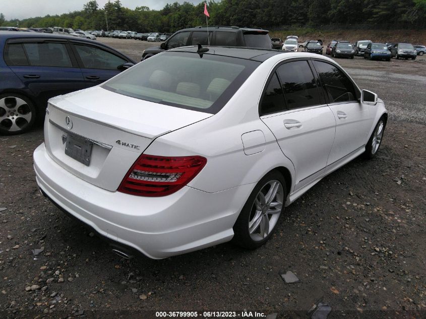 2014 MERCEDES-BENZ C-CLASS C 300 - WDDGF8ABXER306238