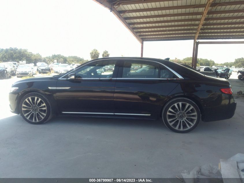 2018 LINCOLN CONTINENTAL SELECT - 1LN6L9TK5J5614805