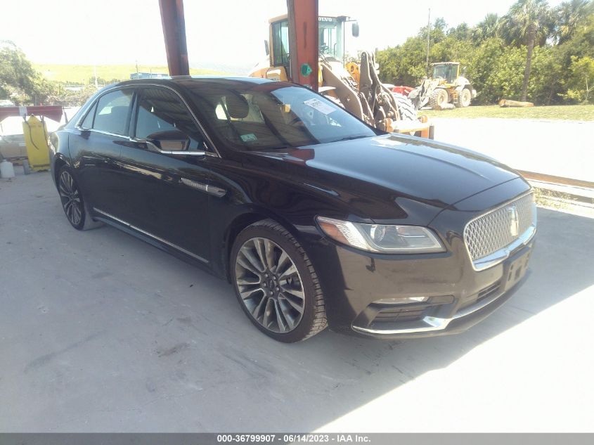 2018 LINCOLN CONTINENTAL SELECT - 1LN6L9TK5J5614805