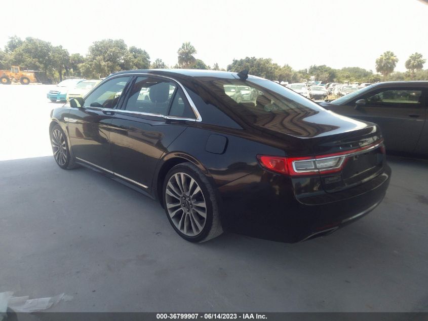 2018 LINCOLN CONTINENTAL SELECT - 1LN6L9TK5J5614805