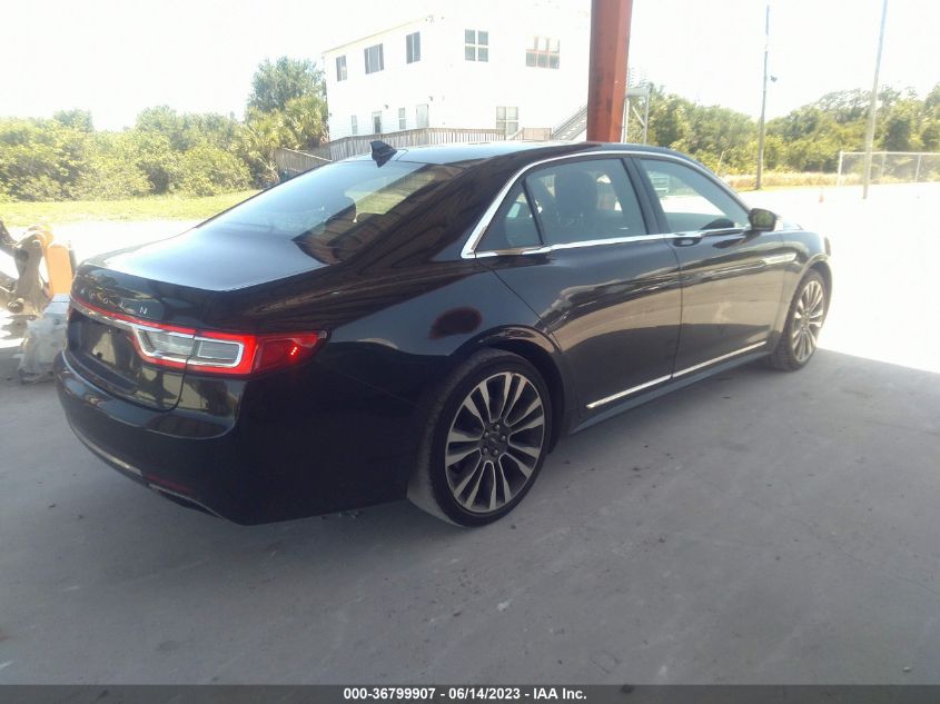 2018 LINCOLN CONTINENTAL SELECT - 1LN6L9TK5J5614805