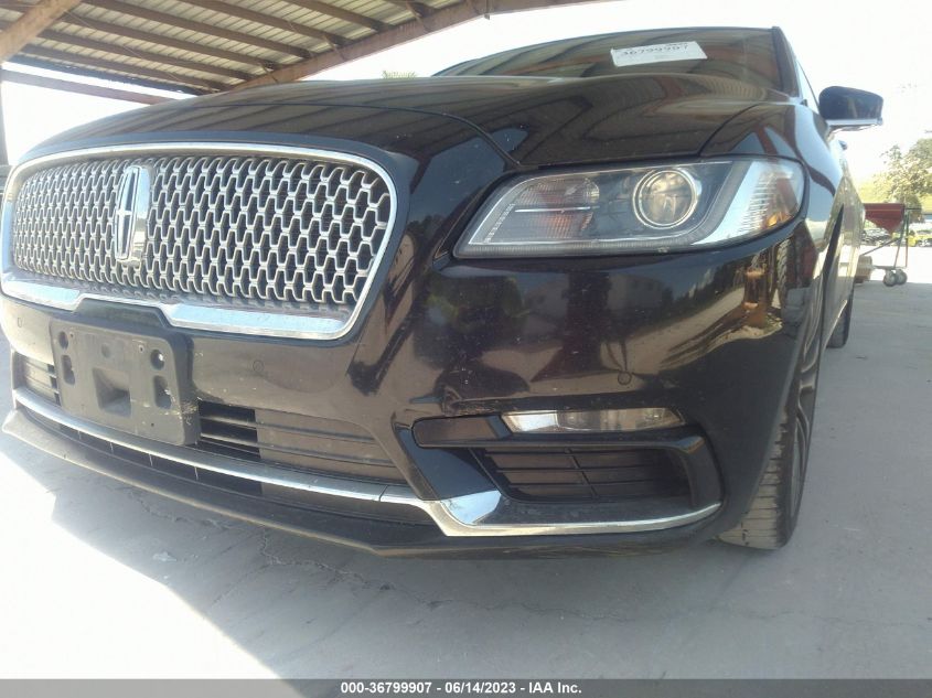 2018 LINCOLN CONTINENTAL SELECT - 1LN6L9TK5J5614805
