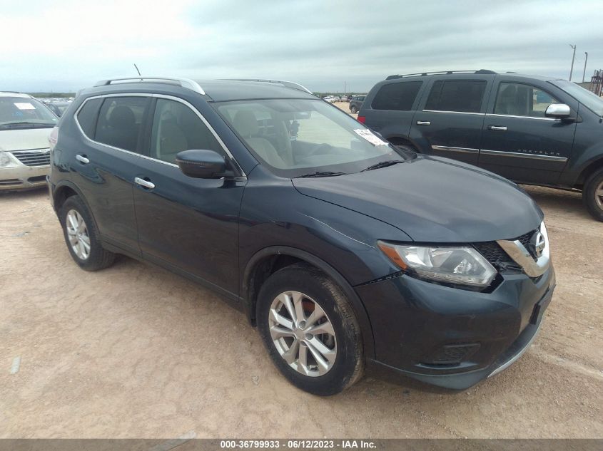 2016 NISSAN ROGUE SV - KNMAT2MT6GP696926